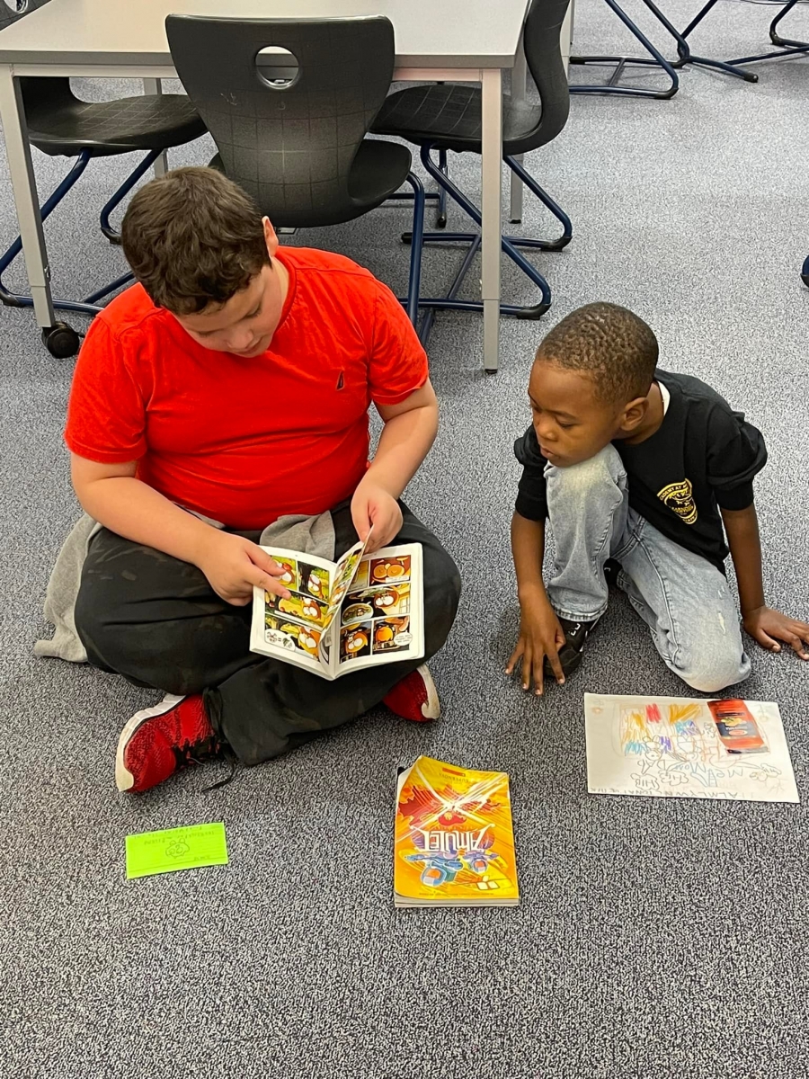 books and buddies